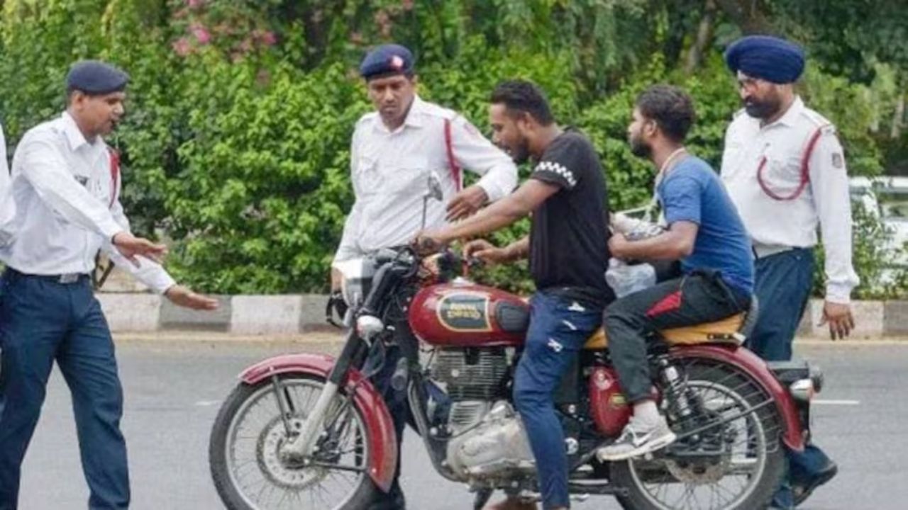 ट्रैफिक चालान