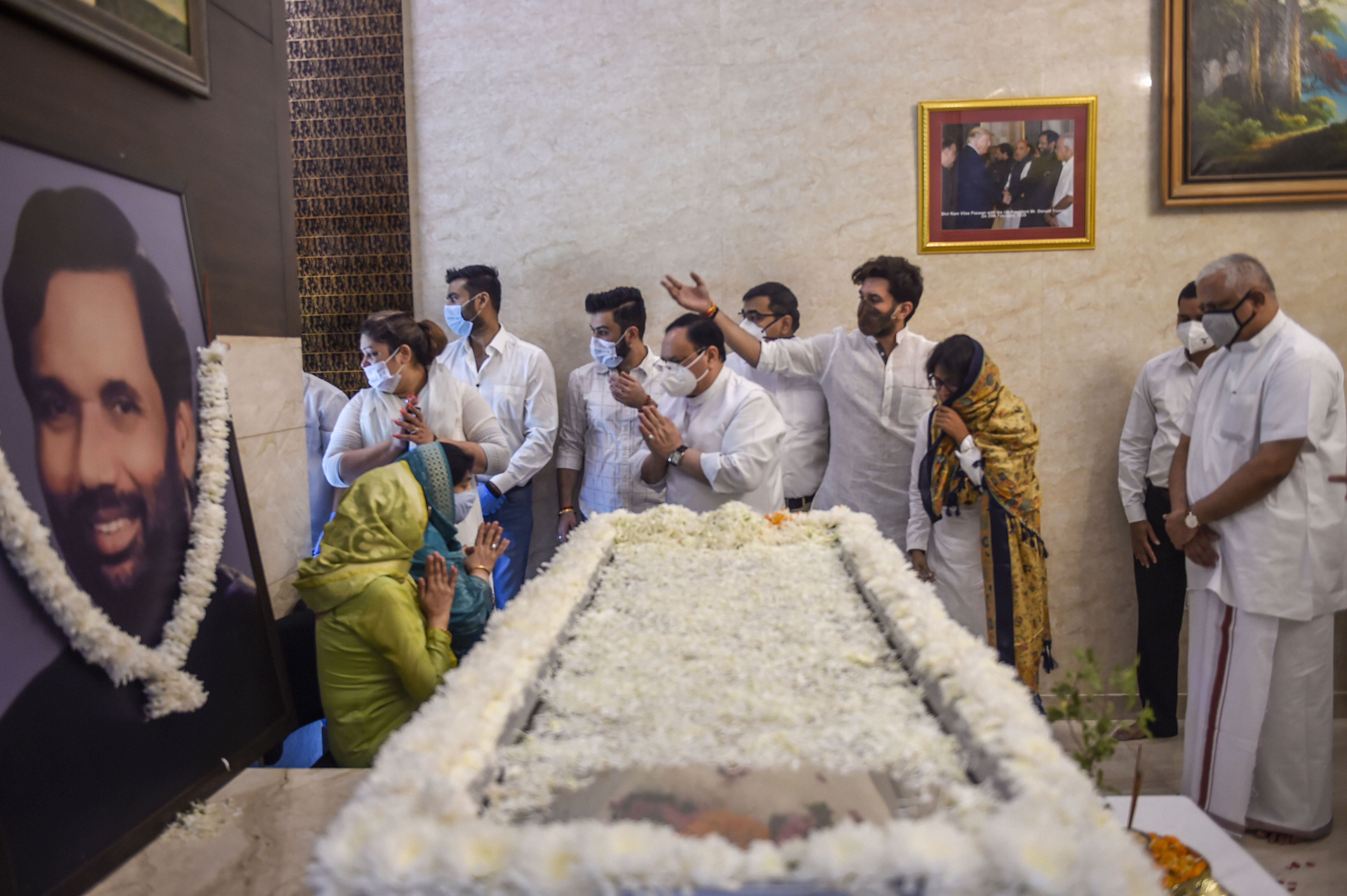 रामविलास पासवान को विदाई