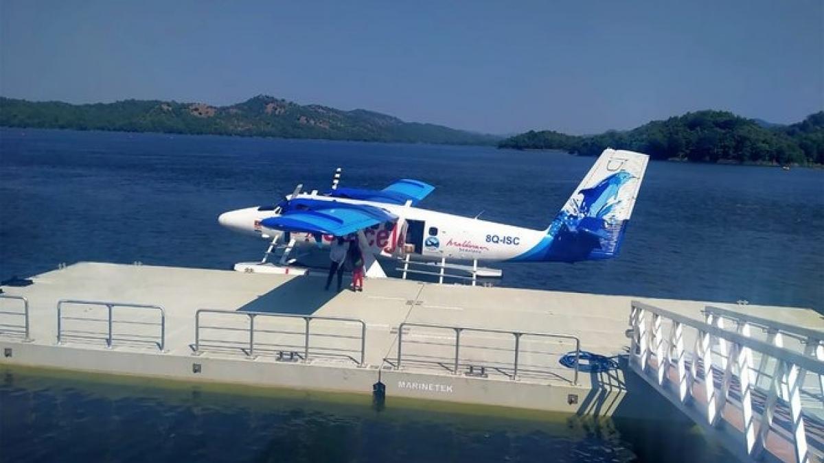 केवड़िया में सी प्लेन सर्विस की शुरूआत