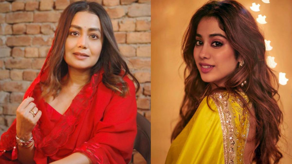 नेहा कक्कड़-जाह्नवी कपूर