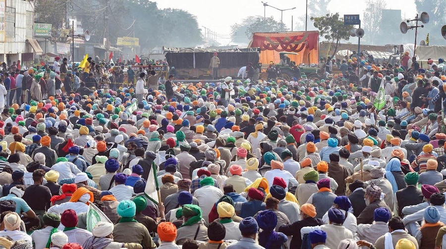 किसान आंदोलन LIVE: जारी है किसानों की जंग, सरकार से नहीं बनी बात - Farmers protest delhi border ncr modi government talks traffic live updates - AajTak