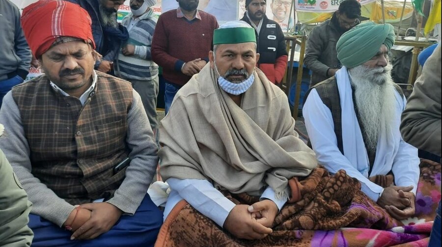 कृषि कानून के खिलाफ किसानों की भूख हड़ताल