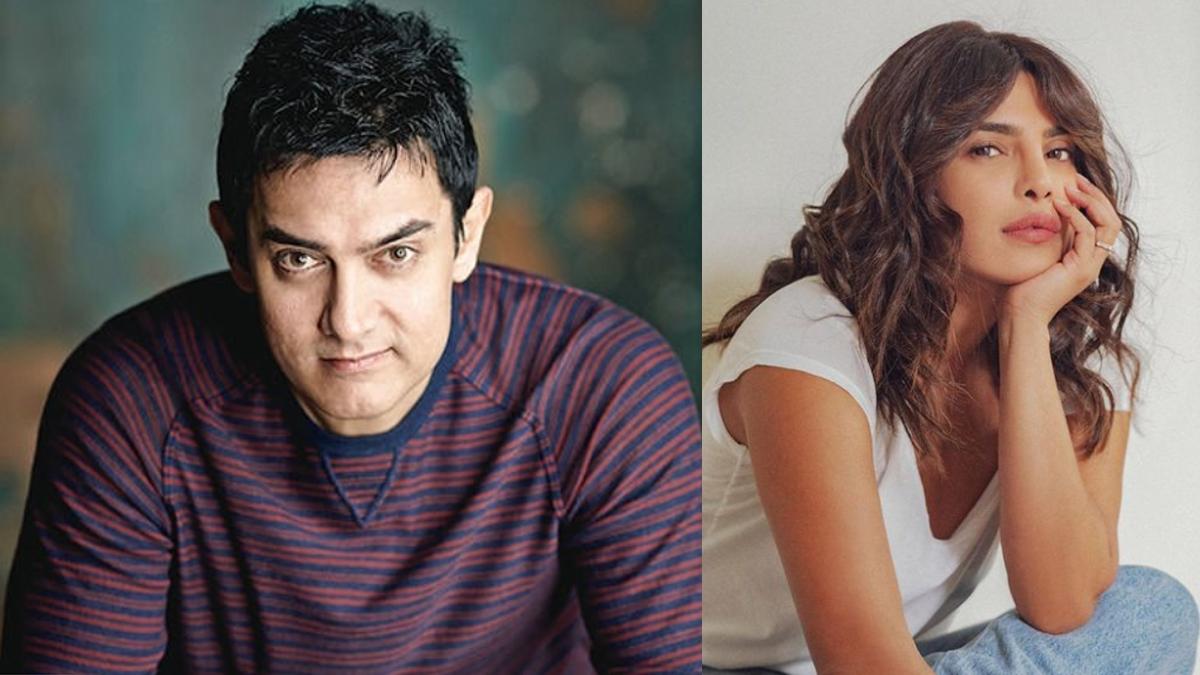 आमिर खान-प्र‍ियंका चोपड़ा 