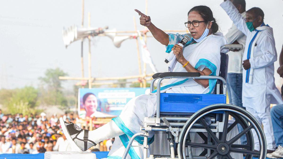 बंगाल की मुख्यमंत्री ममता बनर्जी (फोटो: PTI)