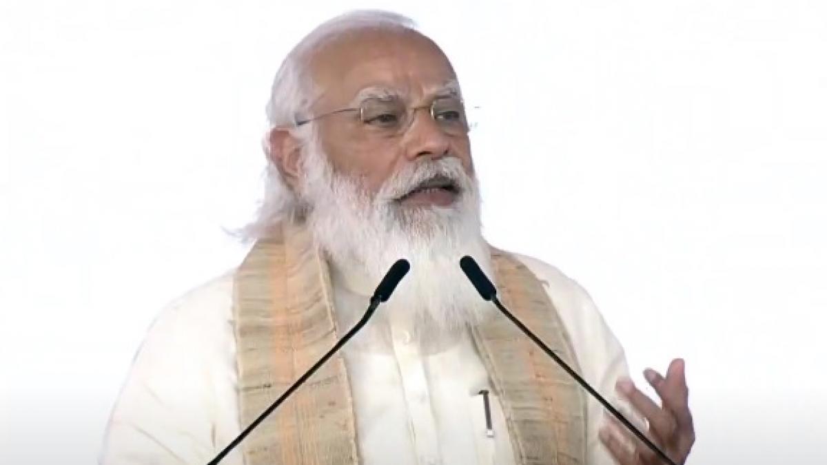 अहमदाबाद में प्रधानमंत्री नरेंद्र मोदी