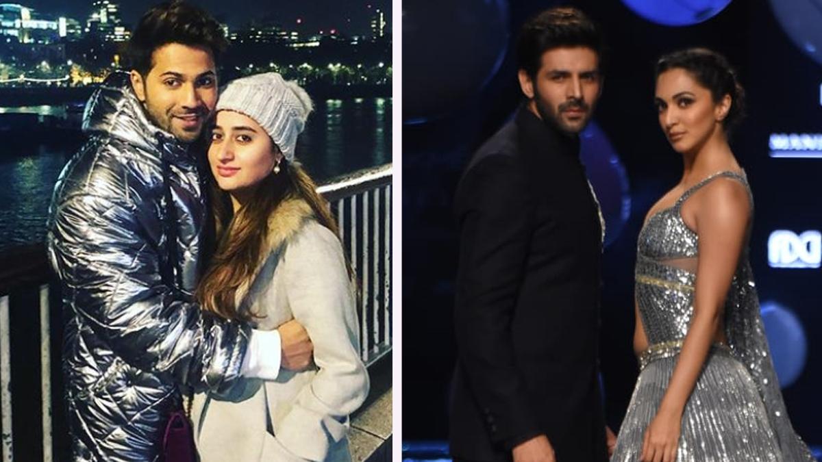 वरुण धवन-नताशा दलाल, कार्त‍िक आर्यन-क‍ियारा आडवाणी 