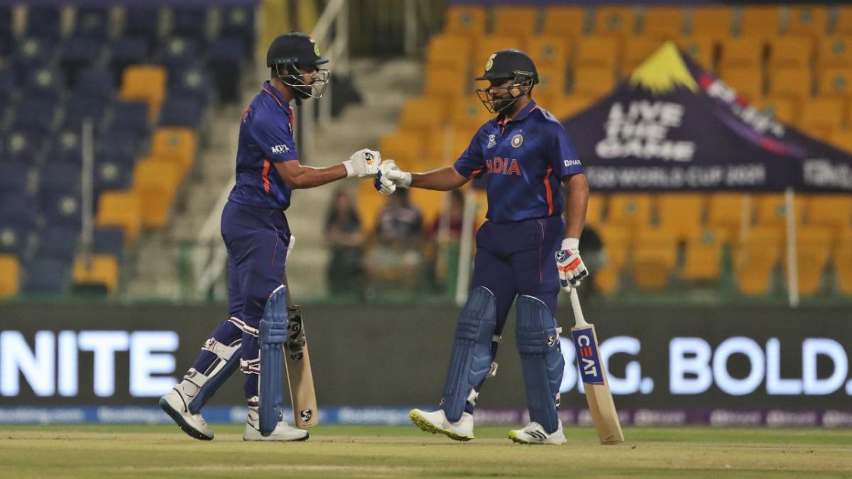 Rohit Sharma KL Rahul (getty) 