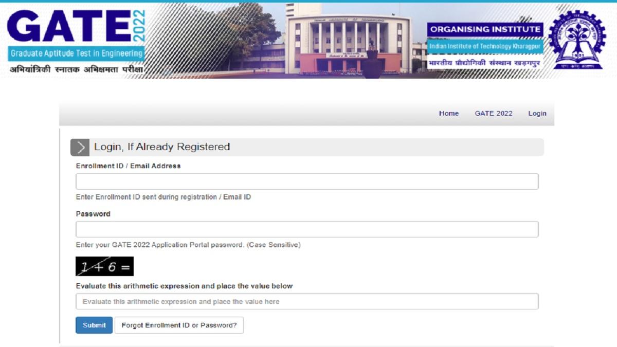 IIT GATE Result 2022 LIVE Updates: