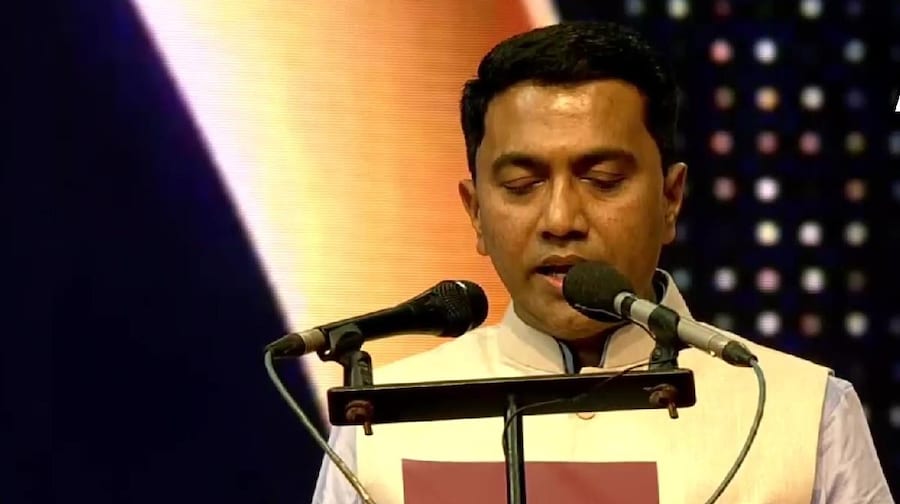Goa CM pramod sawant oath ceremony Live : प्रमोद सावंत की ताजपोशी आज, 7 मंत्री भी ले सकते हैं शपथ - Goa CM pramod sawant oath ceremony Live news Pm modi rajnath