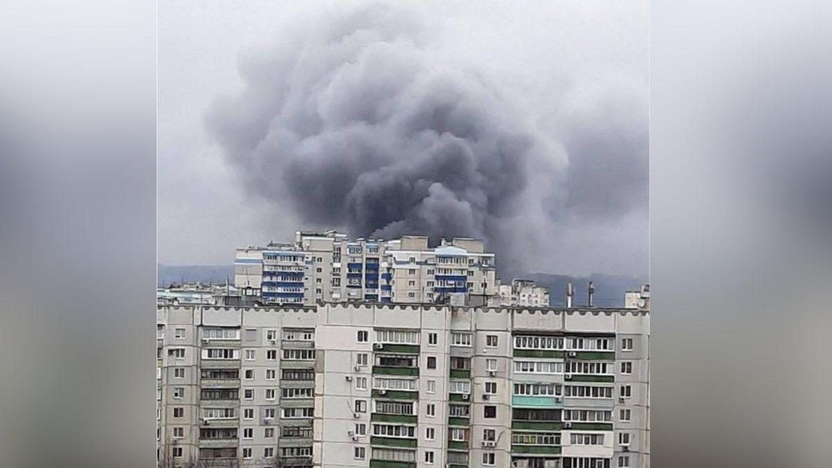 ये तस्वीर खारकीव पर हुए रूसी हमले की है (फाइल फोटो)