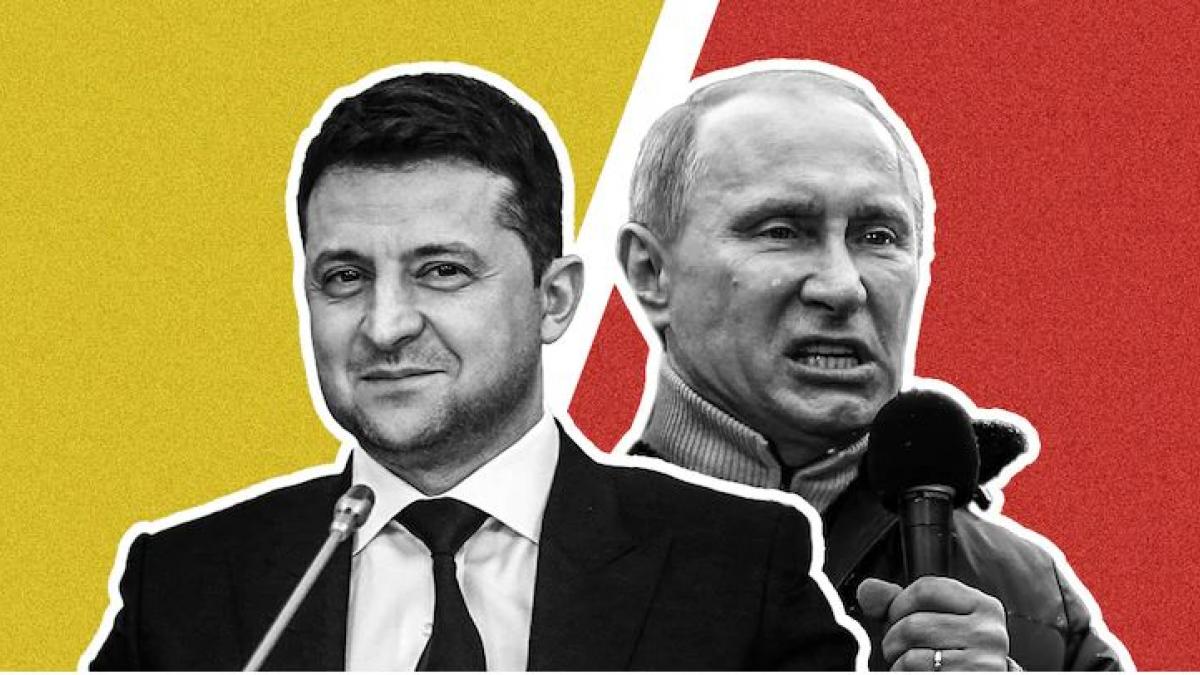 जेलेंस्की और पुतिन (फाइल फोटो)