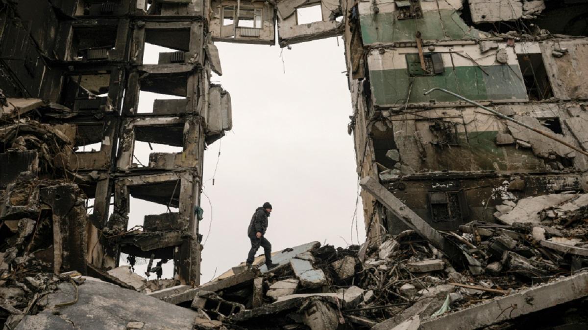 यूक्रेन के कई शहरों को रूस ने तबाह कर दिया है