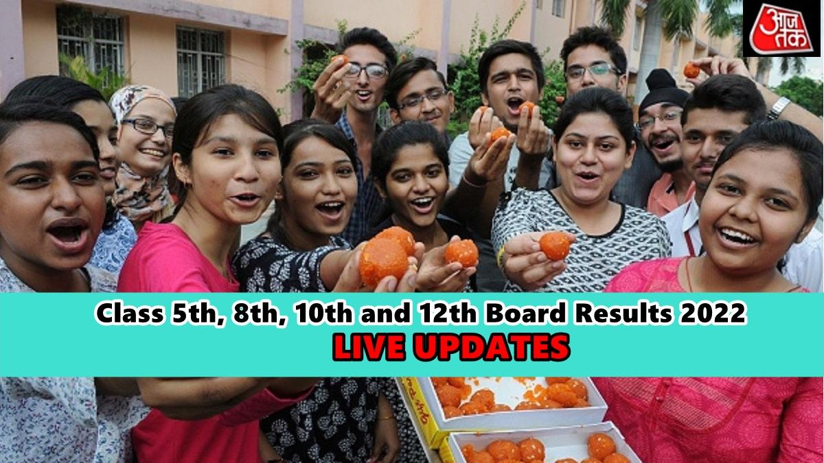 5th, 8th, 10th, 12th Board Result 2022 Live updates: यहां देखें लेटेस्ट अपडेट्स