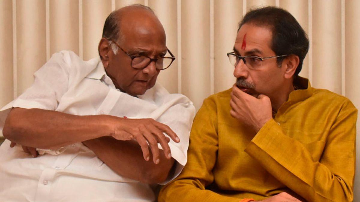 मातोश्री में CM उद्धव और शरद पवार के बीच चल रही बैठक (फाइल फोटो)