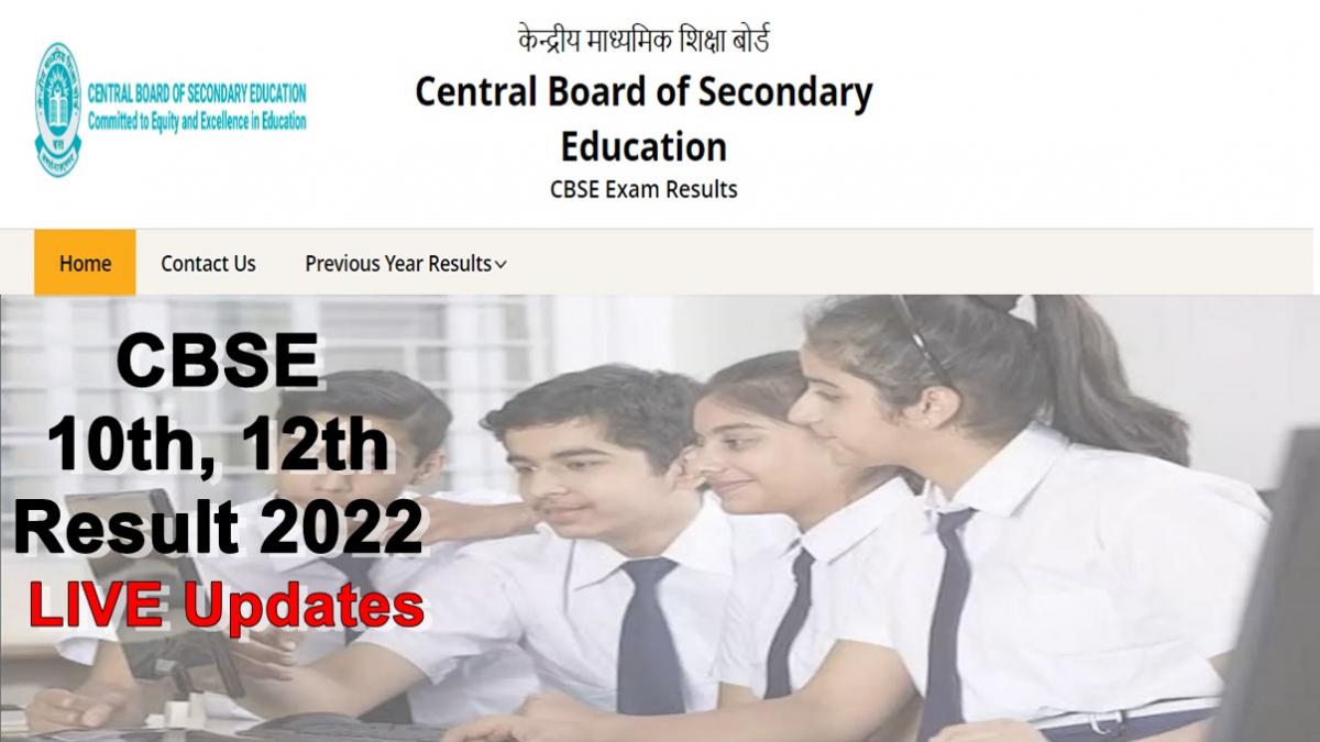 CBSE Result 2022 live updates