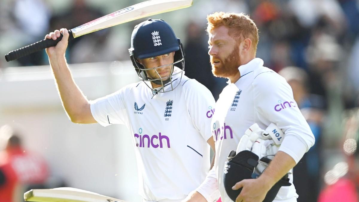 Joe Root and jonny Bairstow (Twitter)