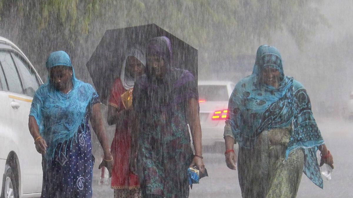 Weather Live Update, Heavy Rainfall (फोटो-PTI)