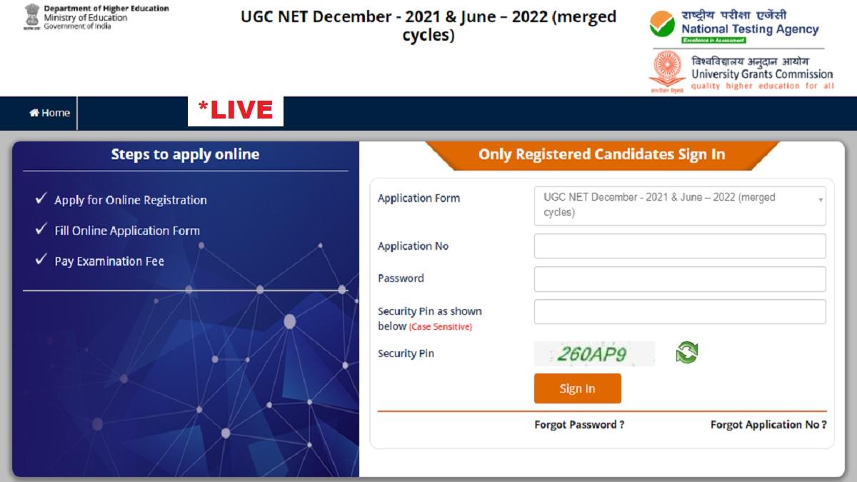 UGC NET Result 2022 LIVE Updates