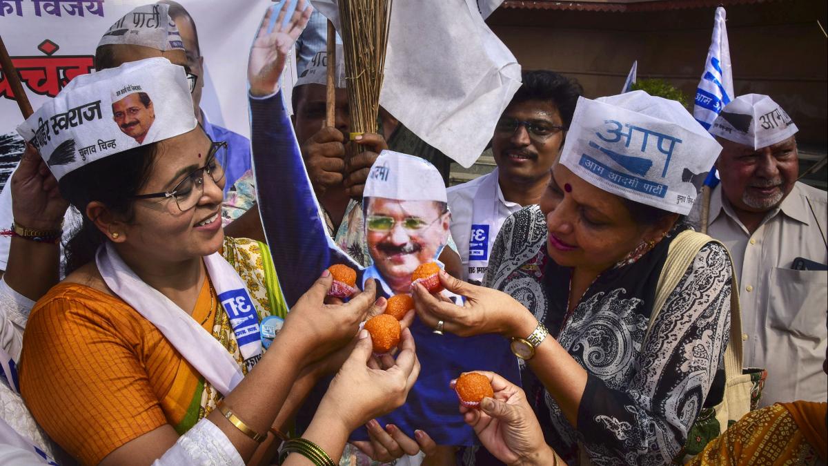 दिल्ली MCD चुनाव में AAP की जीत