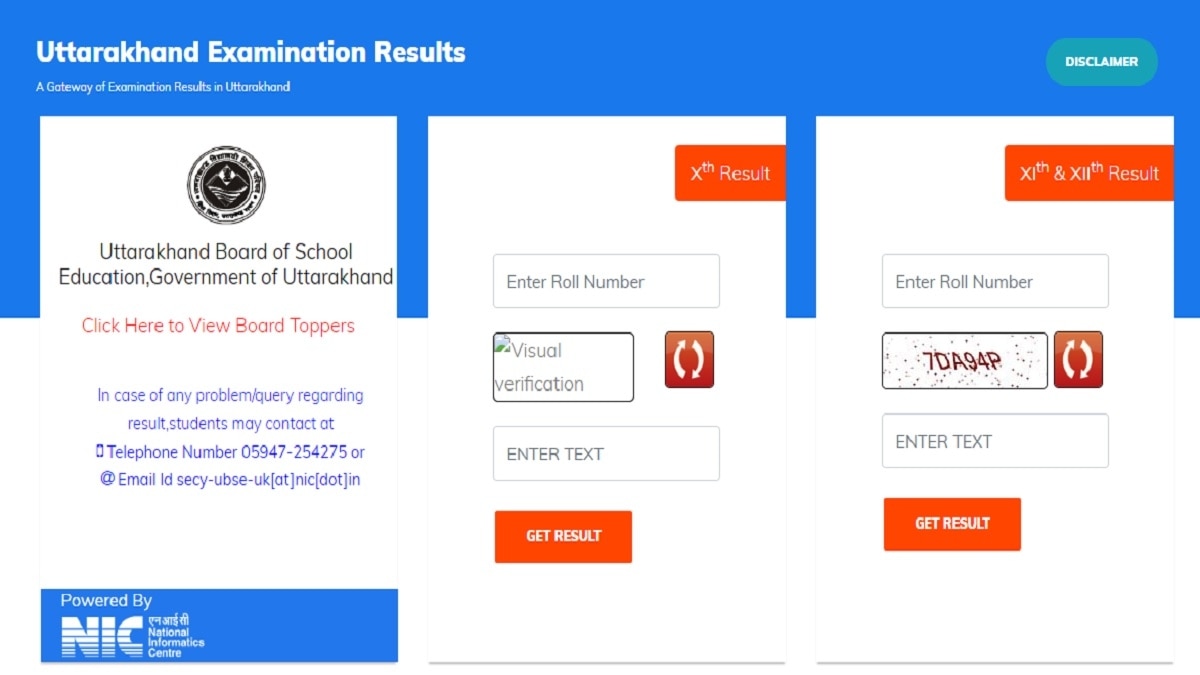 Uttarakhand Board 10th, 12th Result 2023 LIVE