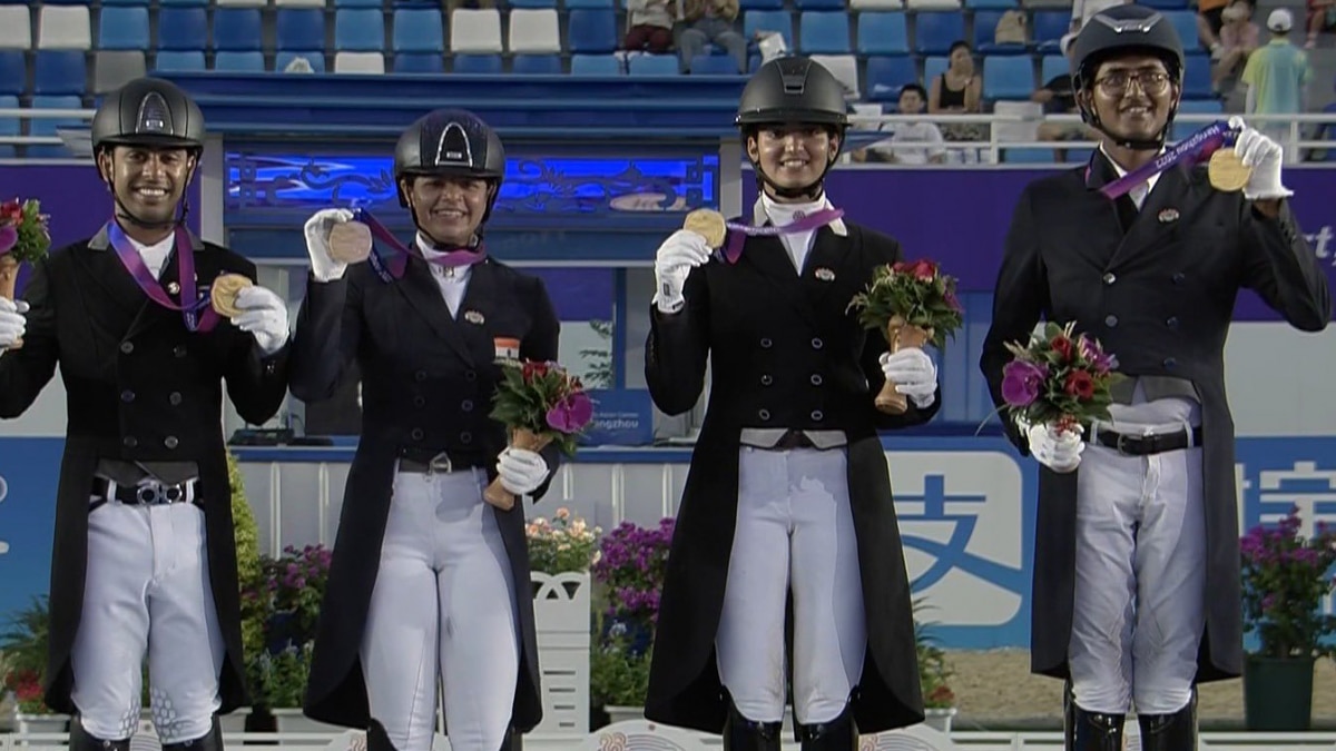 भारत ने घुड़सवारी के इवेंट में रचा इत‍िहास 