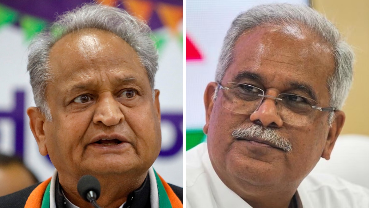 एग्जिट पोल में राजस्थान और छत्तीसगढ़ में कांग्रेस आगे