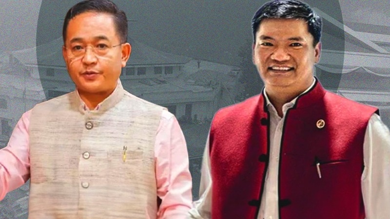 सिक्किम के CM प्रेम सिंह तमांग और अरुणाचल के CM पेमा खांडू