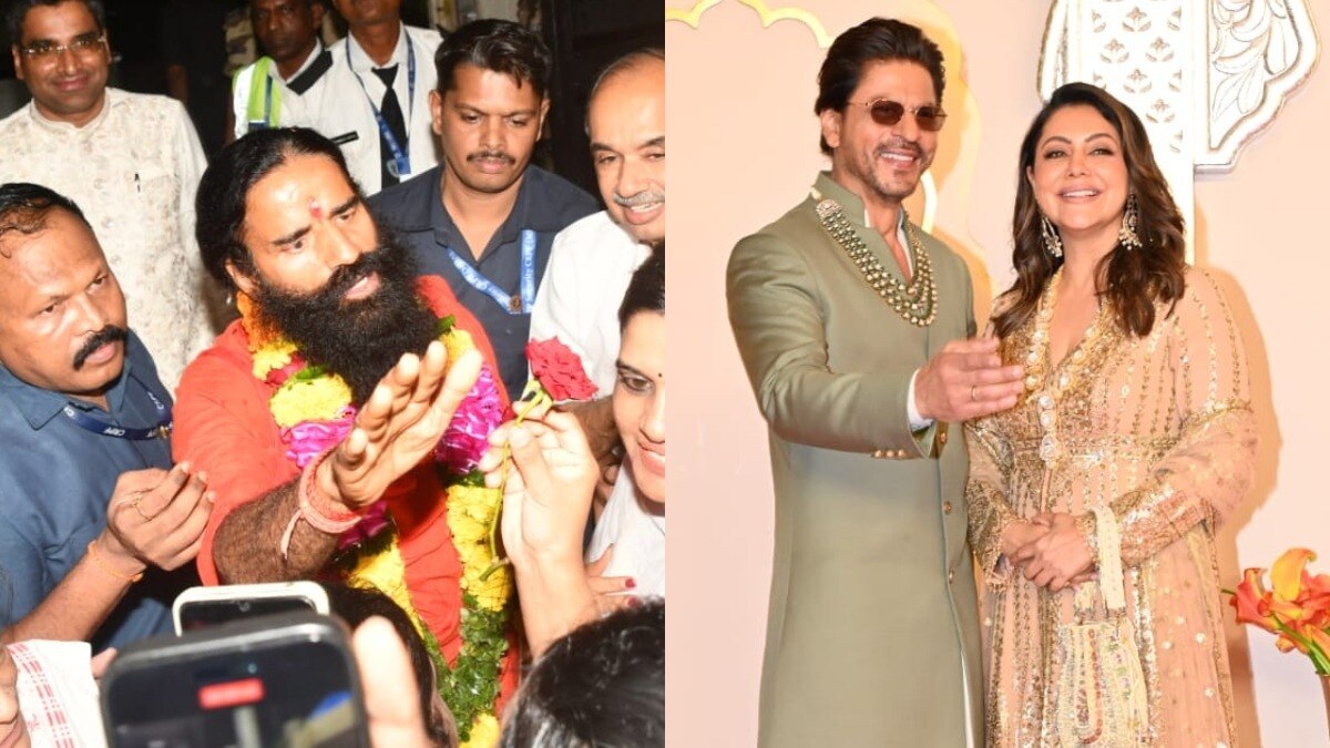 ramdev, shah rukh khan, gauri khan