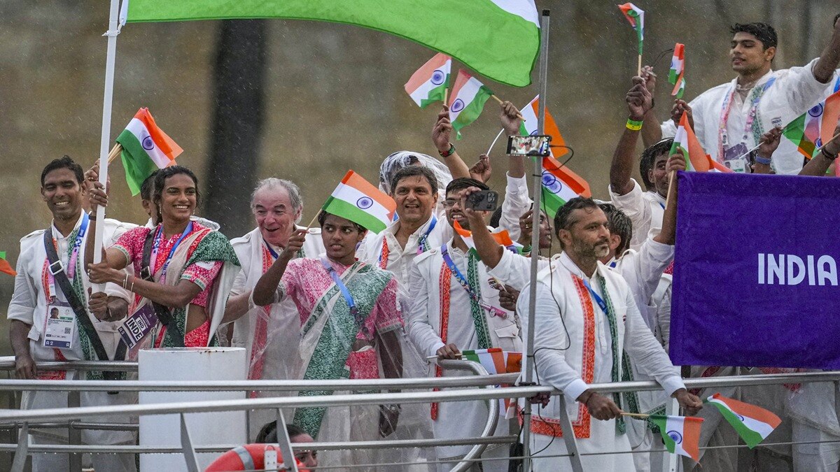 Indian Contingent at Paris Olympic