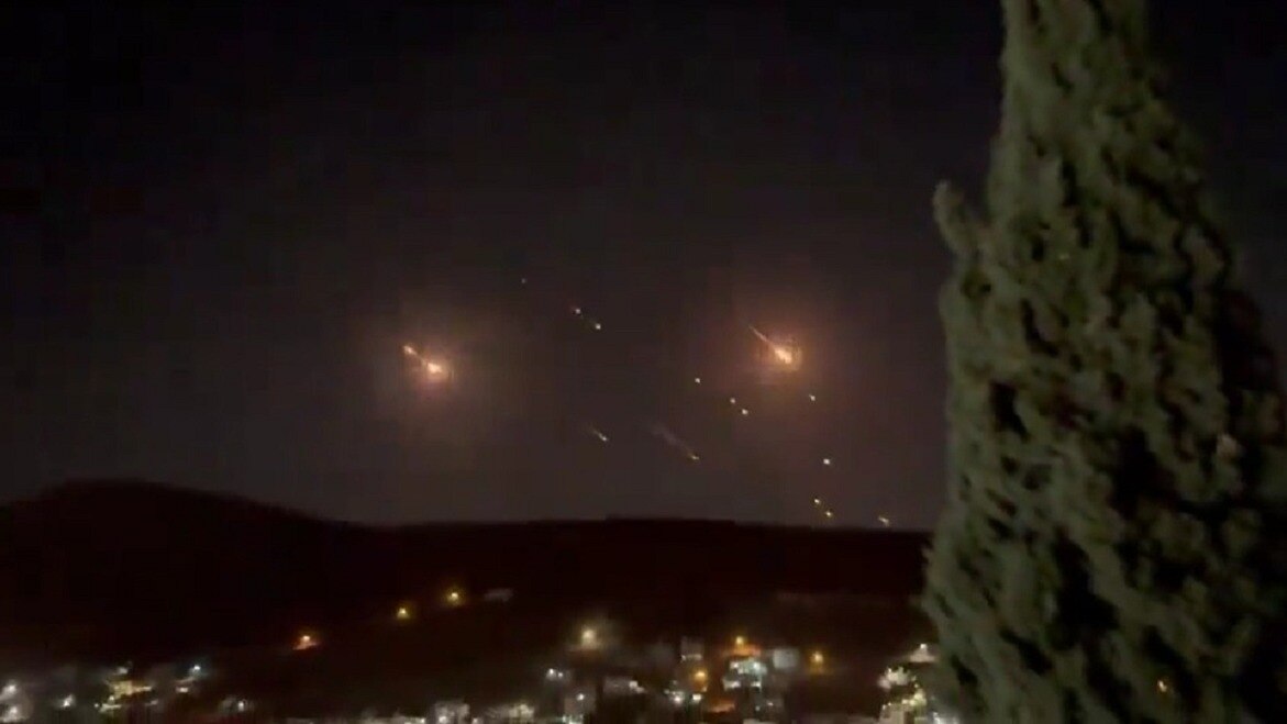इजरायल पर ईरानी मिसाइल अटैक