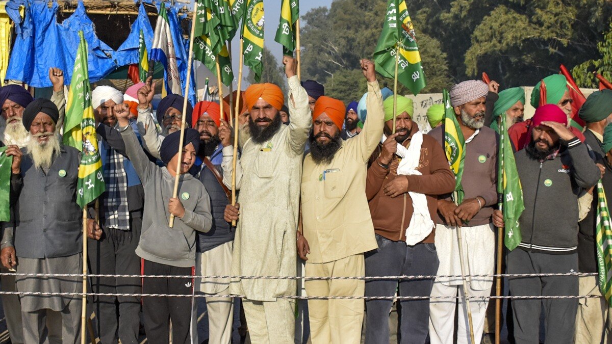 आंदोलनरत किसान आज दिल्ली कूच नहीं करेंगे (फोटो- पीटीआई) 