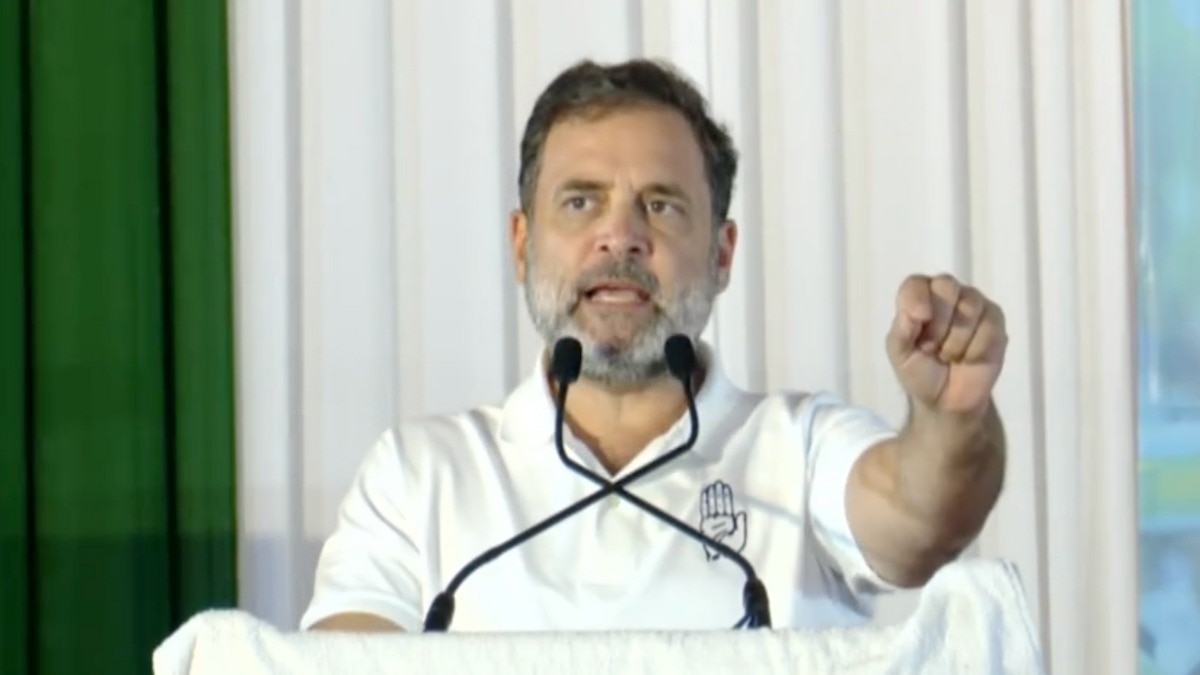 राहुल गांधी ने एनडीए पर जमकर हमला बोला (Photo: X/@INCIndia)