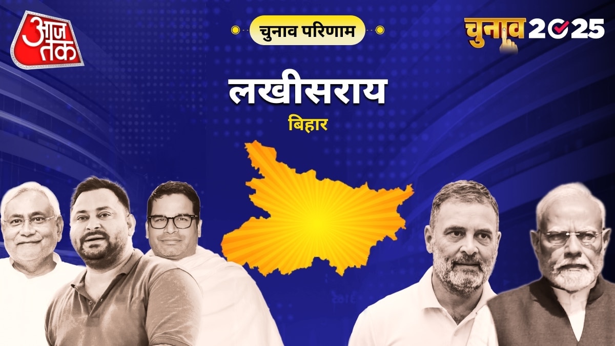 लखीसराय विधानसभा चुनाव परिणाम 2025