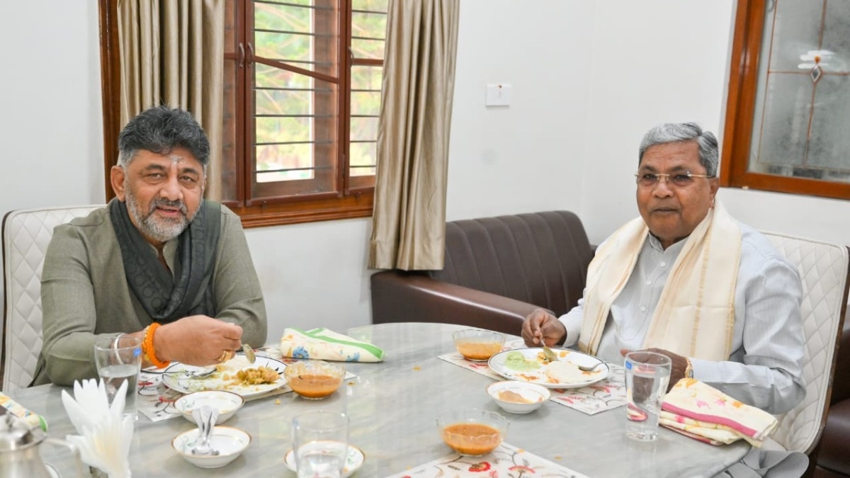 karnataka cm siddaramaiah and Deputy CM DK Shivkumar