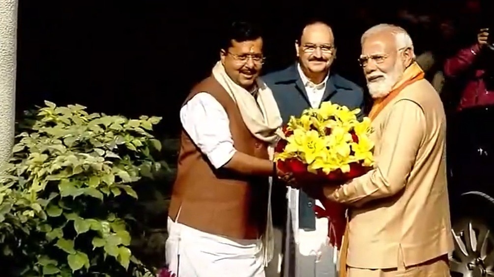 नितिन नबीन बने बीजेपी के नए राष्ट्रीय अध्यक्ष. (Photo- Screengrab)