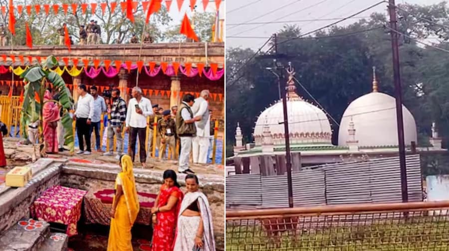 Dhar Bhojshala: हैवी सिक्योरिटी के बीच धार की भोजशाला में बसंत पंचमी की पूजा भी हुई और जुमे की नमाज़ भी - dhar bhojshala case live updates mp basant panchami friday namaz