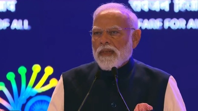 एआई समिट में पीएम मोदी का संबोधन (Photo: Screengrab)