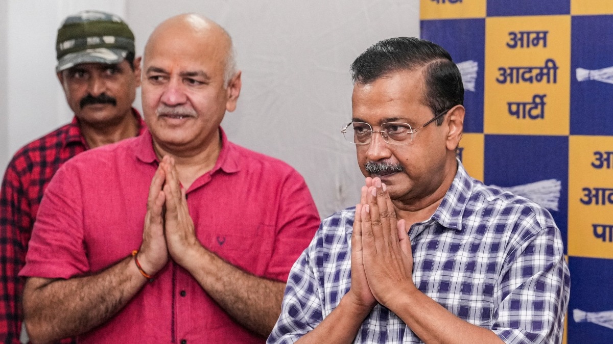 शराब नीति केस में राहत के बाद केजरीवाल ने कहा कि हमें बदनाम करने की कोशिश हुई (Photo: PTI)