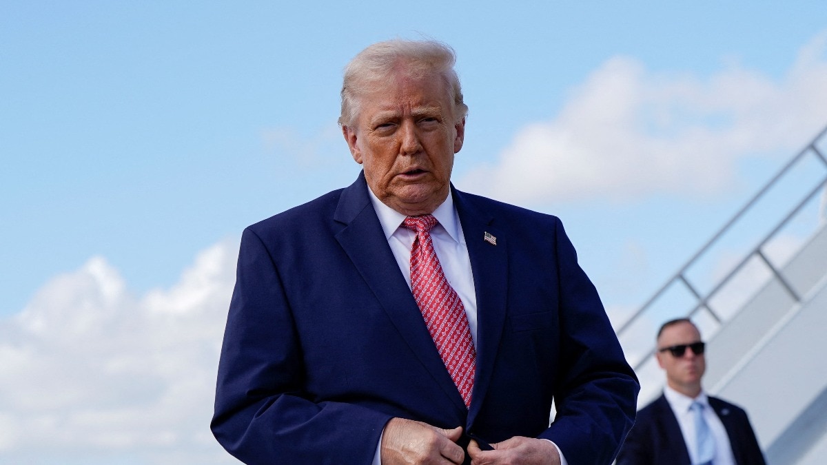 US President Donald Trump