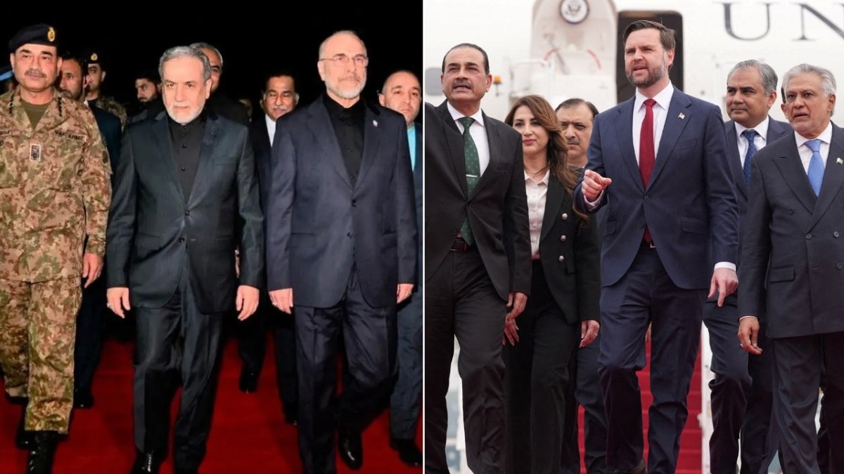 US and Iranian delegation.