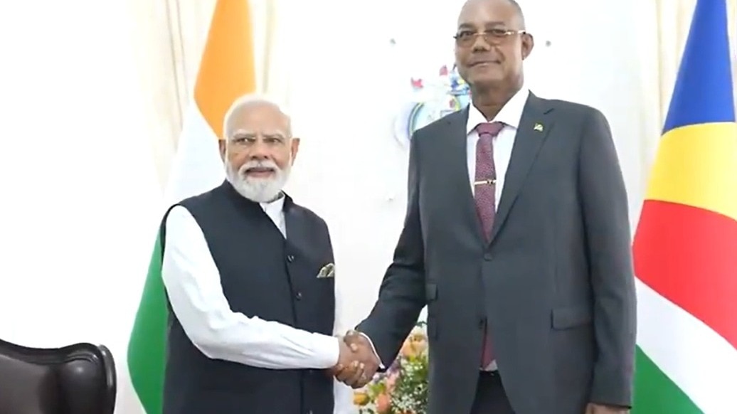 PM Modi Seychelles visit.