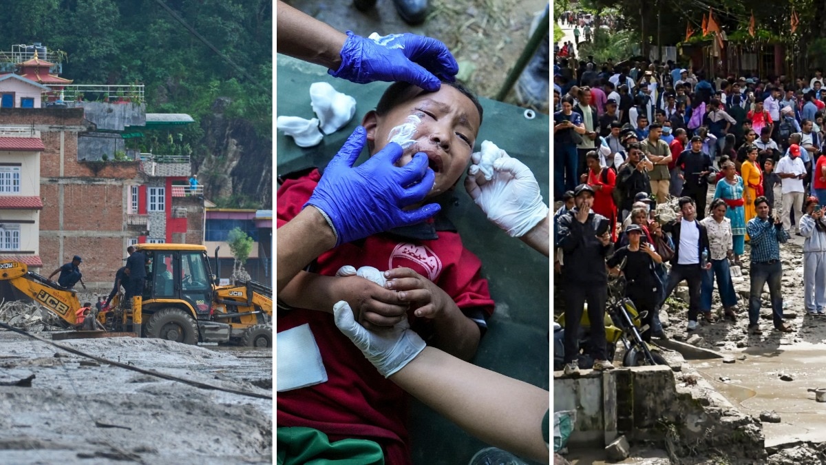 नेपाल और तिब्बत की सीमा पर आई भीषण बाढ़ से तबाही मच गई है (Photo: ITG)