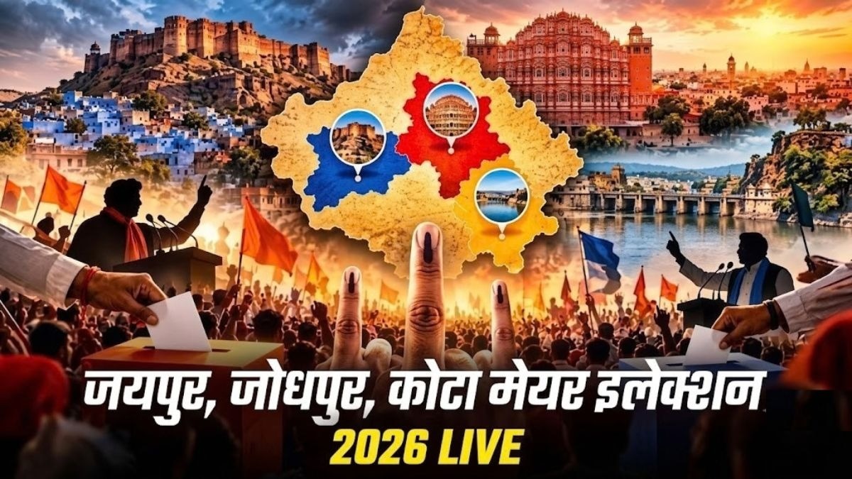 Rajasthan Mayor Election 2026 Live, BJP won Jaipur, Kota Seat