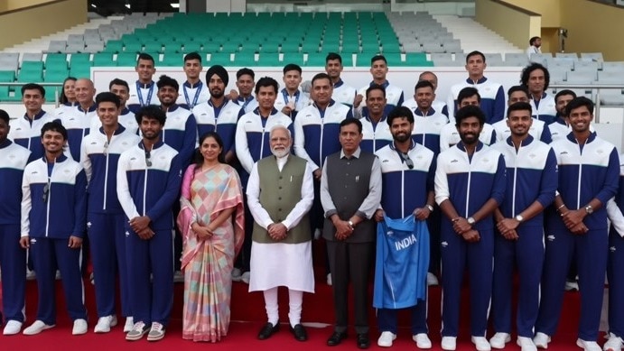 PM Modi Indian Athletes Address Live: वैभव से श्रेयस तक... PM मोदी से मिले एशियन गेम्स के मेडलवीर, हॉकी टीम भी रही मौजूद