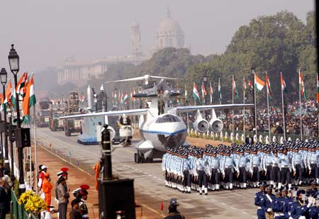 गणतंत्र दिवस परेड में पराक्रम की झलक