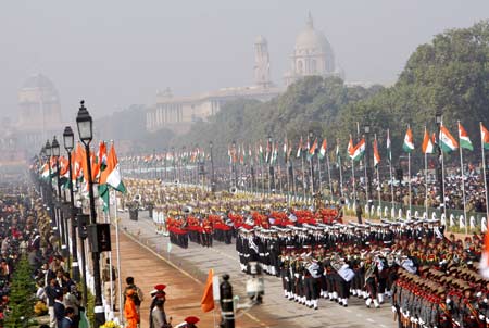 गणतंत्र दिवस परेड में पराक्रम की झलक