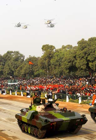 गणतंत्र दिवस परेड में पराक्रम की झलक