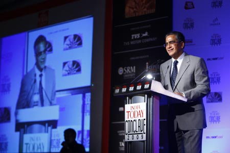 नई दिल्‍ली में 'इंडिया टुडे कॉन‍क्‍लेव 2009'