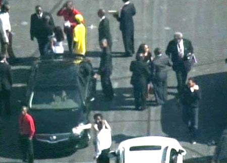 पॉप किंग माइकल जैक्‍सन को अंतिम विदाई