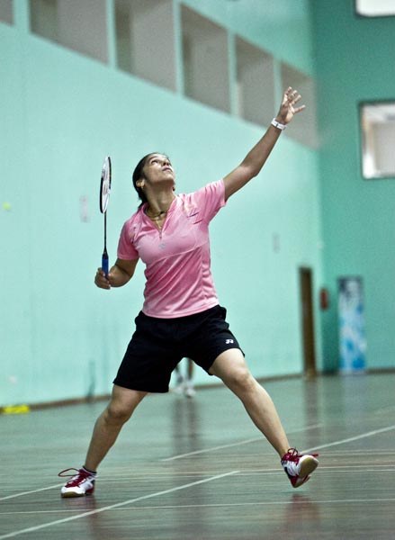 कोर्ट पर वापस लौटी सायना नेहवाल